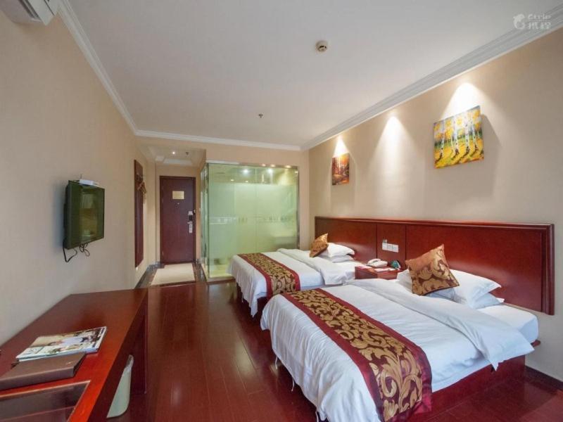 Greentree Inn Jiangsu Nantong Qidong Bus Station Express Hotel Hexingzhen Exterior foto
