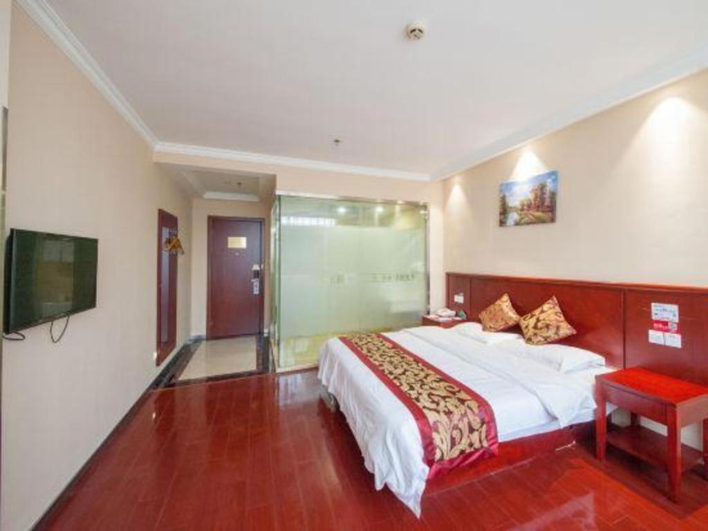 Greentree Inn Jiangsu Nantong Qidong Bus Station Express Hotel Hexingzhen Exterior foto