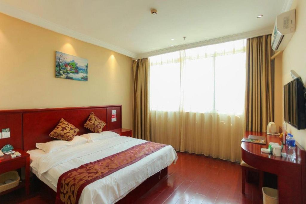 Greentree Inn Jiangsu Nantong Qidong Bus Station Express Hotel Hexingzhen Exterior foto