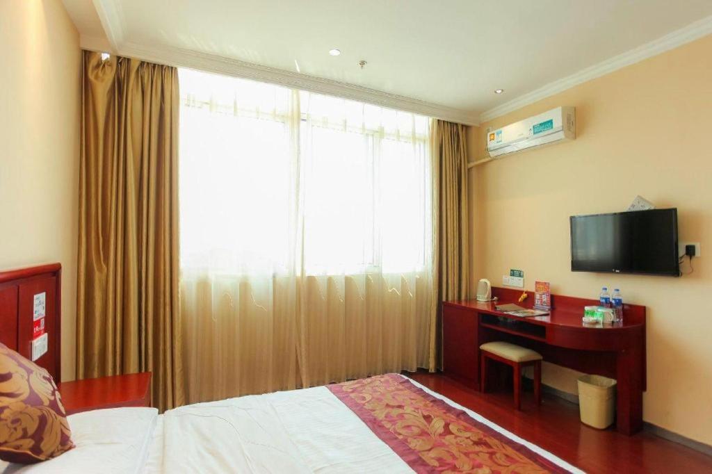 Greentree Inn Jiangsu Nantong Qidong Bus Station Express Hotel Hexingzhen Exterior foto