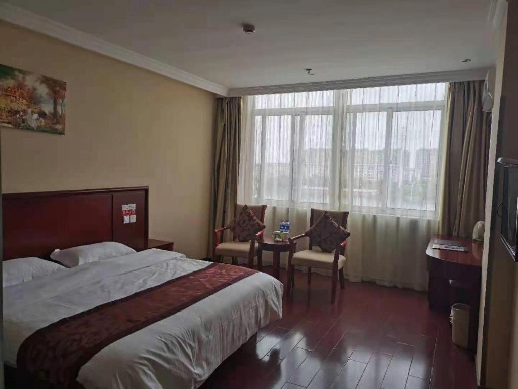 Greentree Inn Jiangsu Nantong Qidong Bus Station Express Hotel Hexingzhen Exterior foto
