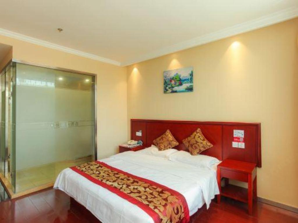 Greentree Inn Jiangsu Nantong Qidong Bus Station Express Hotel Hexingzhen Exterior foto