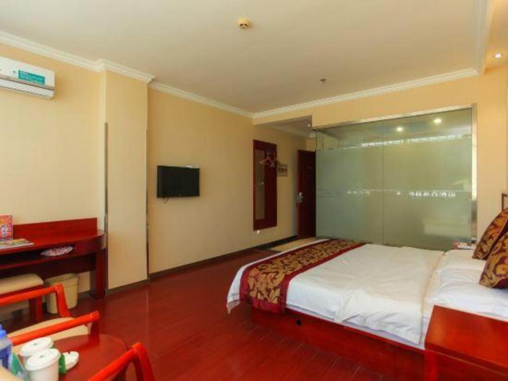 Greentree Inn Jiangsu Nantong Qidong Bus Station Express Hotel Hexingzhen Exterior foto