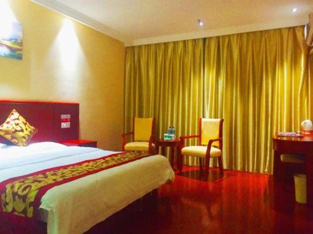 Greentree Inn Jiangsu Nantong Qidong Bus Station Express Hotel Hexingzhen Exterior foto