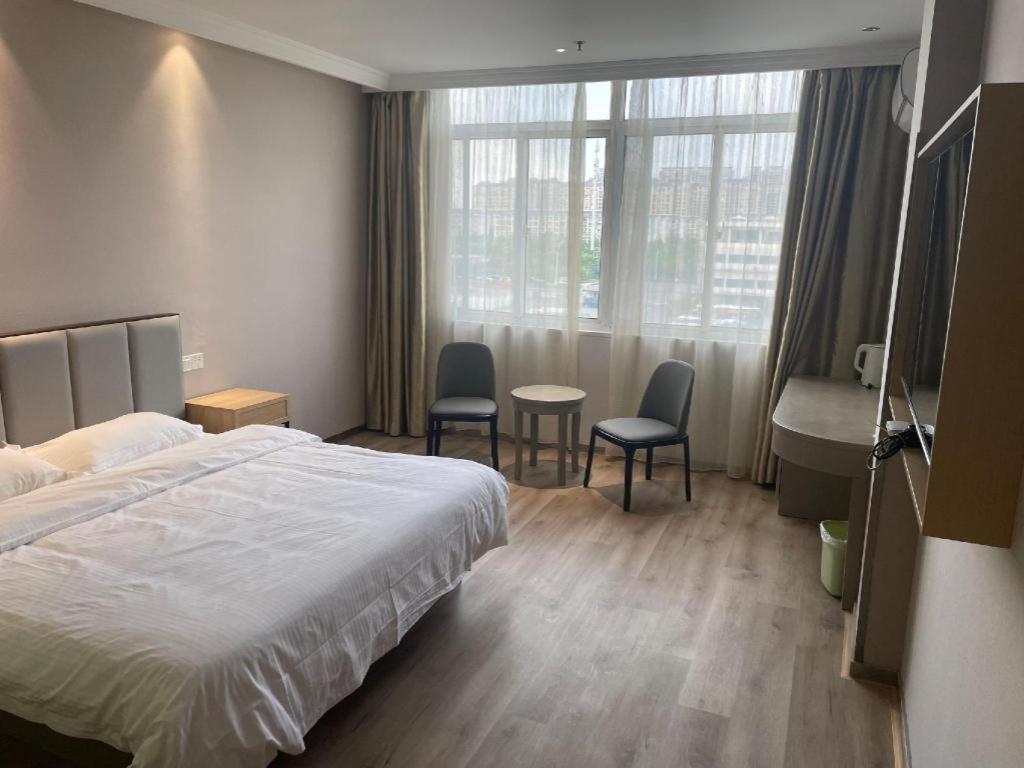 Greentree Inn Jiangsu Nantong Qidong Bus Station Express Hotel Hexingzhen Exterior foto