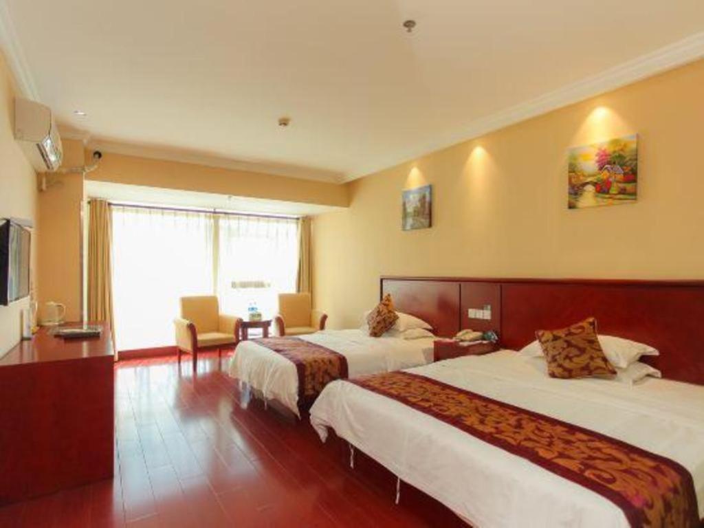 Greentree Inn Jiangsu Nantong Qidong Bus Station Express Hotel Hexingzhen Exterior foto