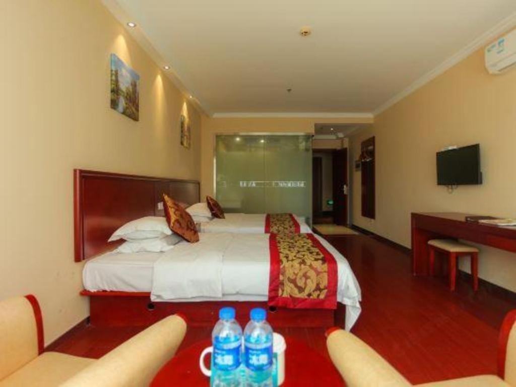 Greentree Inn Jiangsu Nantong Qidong Bus Station Express Hotel Hexingzhen Exterior foto