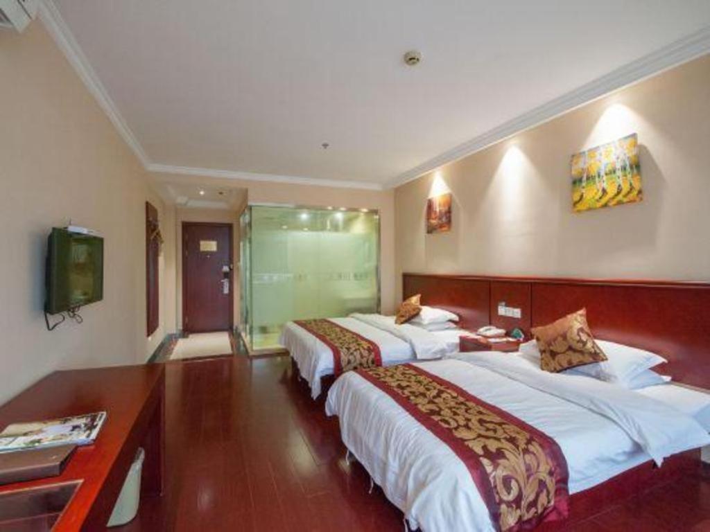 Greentree Inn Jiangsu Nantong Qidong Bus Station Express Hotel Hexingzhen Exterior foto