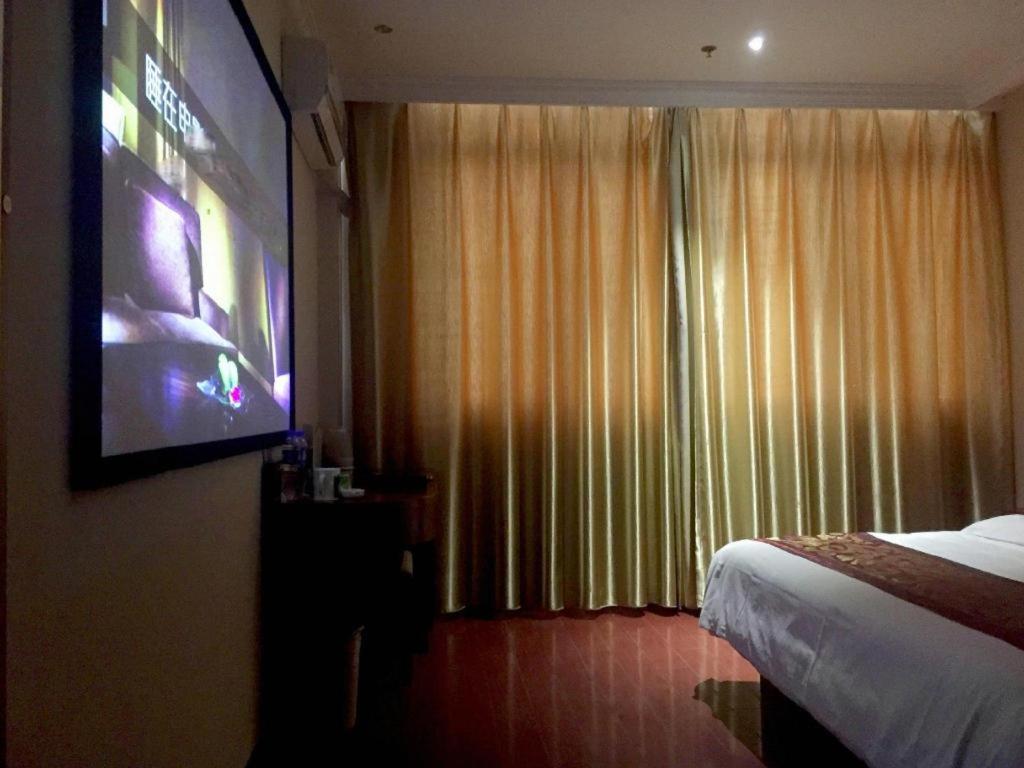 Greentree Inn Jiangsu Nantong Qidong Bus Station Express Hotel Hexingzhen Exterior foto