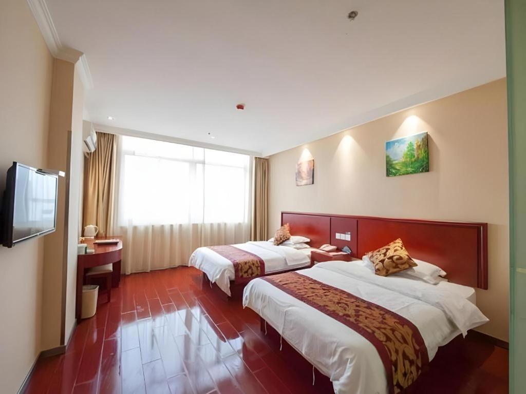 Greentree Inn Jiangsu Nantong Qidong Bus Station Express Hotel Hexingzhen Exterior foto