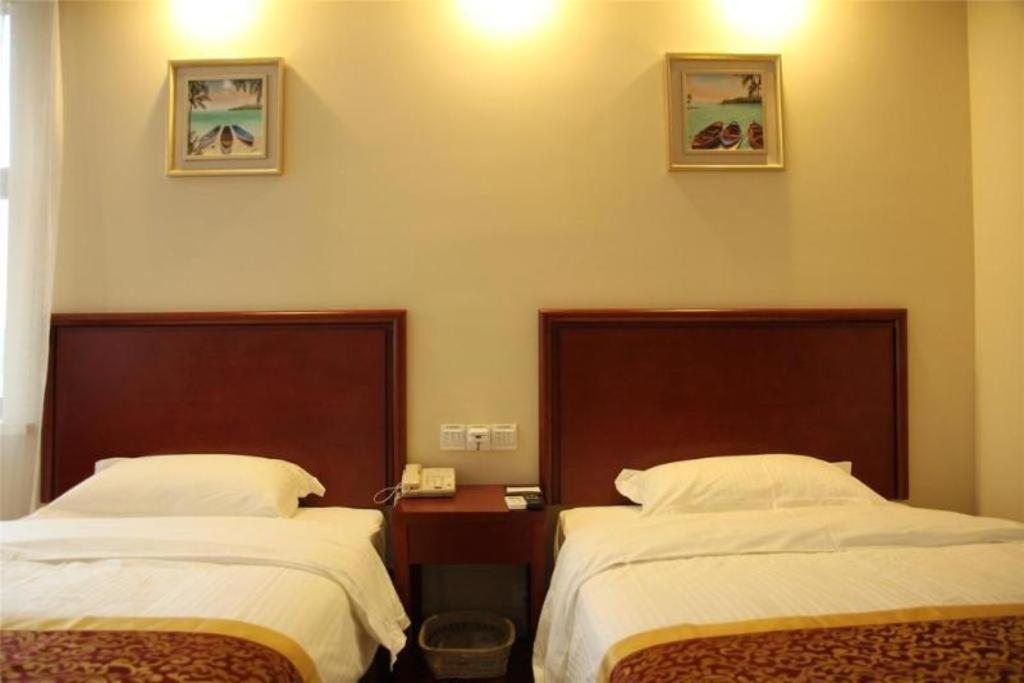 Greentree Inn Jiangsu Nantong Qidong Bus Station Express Hotel Hexingzhen Exterior foto