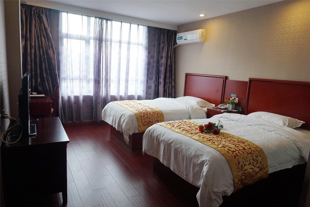 Greentree Inn Jiangsu Nantong Qidong Bus Station Express Hotel Hexingzhen Exterior foto