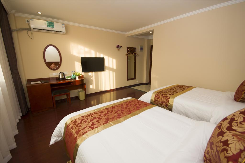 Greentree Inn Jiangsu Nantong Qidong Bus Station Express Hotel Hexingzhen Exterior foto