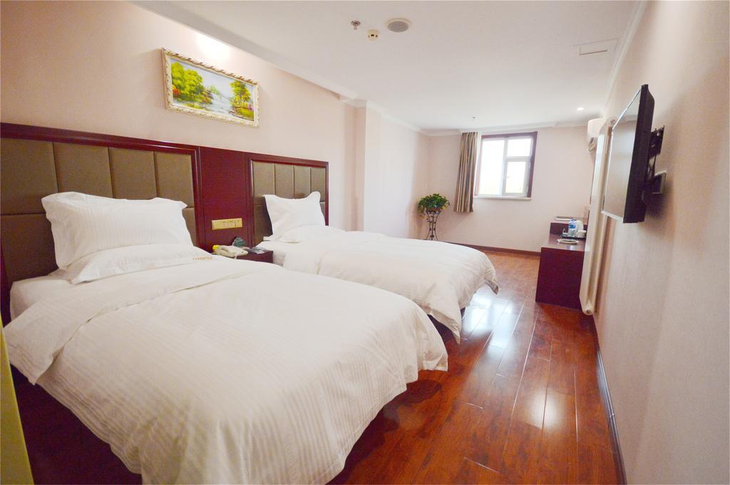 Greentree Inn Jiangsu Nantong Qidong Bus Station Express Hotel Hexingzhen Exterior foto