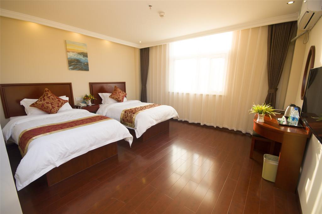 Greentree Inn Jiangsu Nantong Qidong Bus Station Express Hotel Hexingzhen Exterior foto
